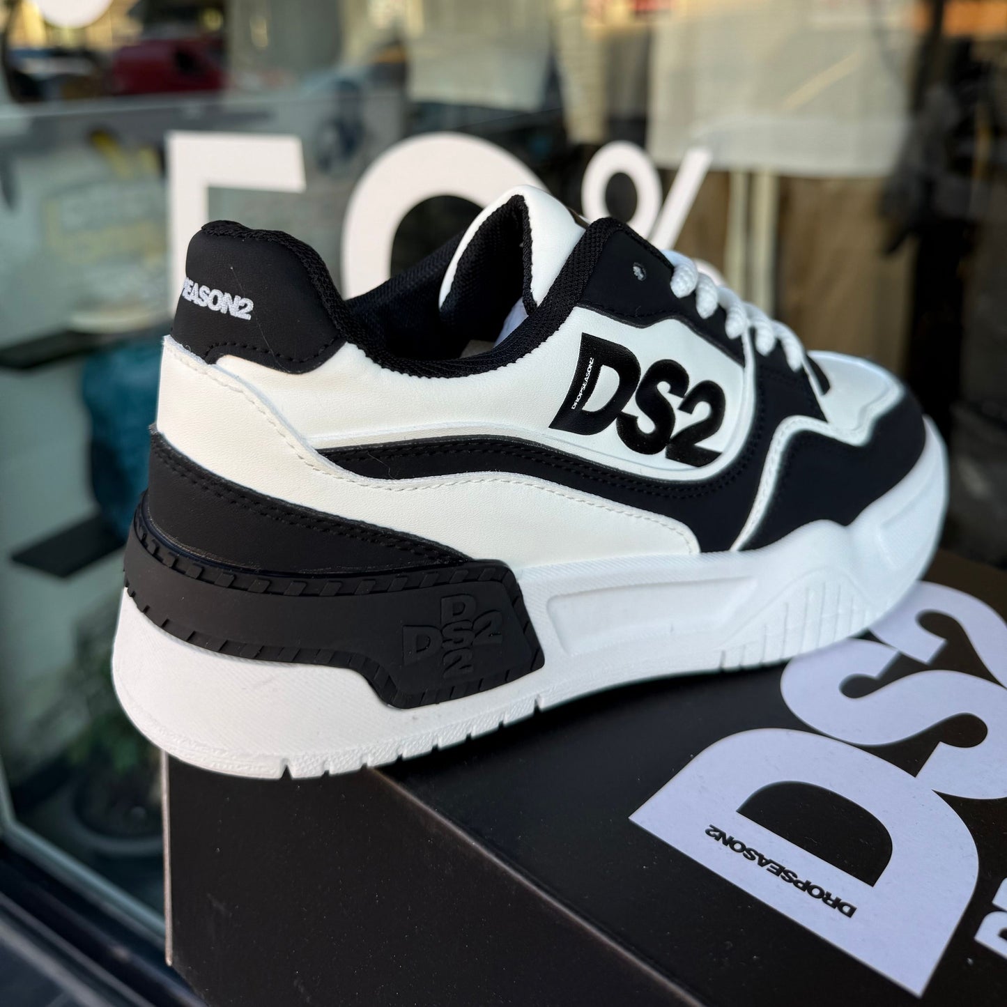 DS2FW25S07 SCARPE DS2 NERO - Scarpe uomo - DROP SEASON 2