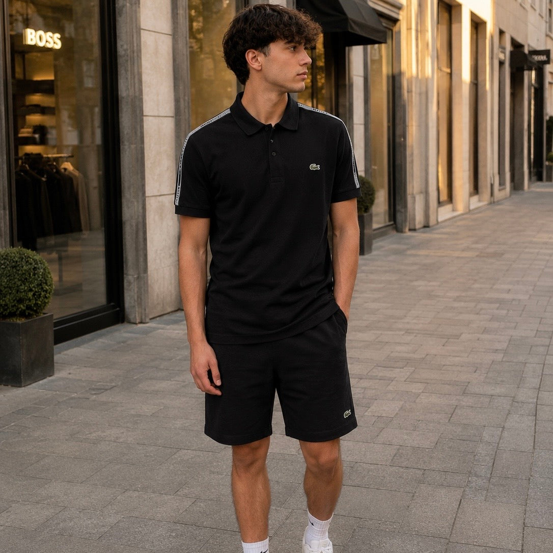 POLO LACOSTE NERA - T-Shirt e Polo - LACOSTE