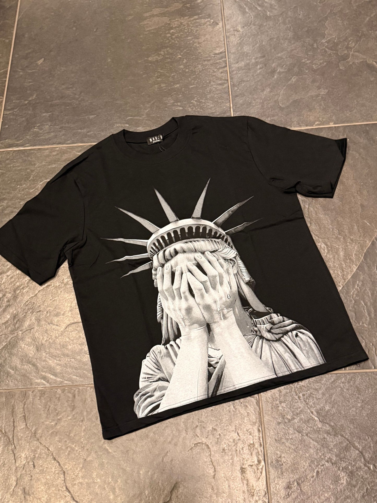 M2042 T-SHIRT NERA - T-shirt uomo -