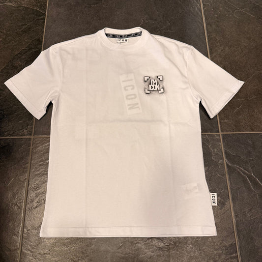 IUT013 T-SHIRT ICON BIANCA - T-shirt uomo - icon