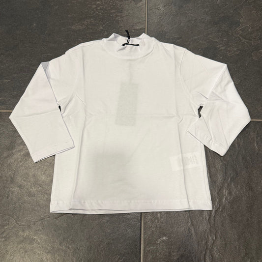 BT25 T-SHIRT MANICA LUNGA BIANCA - T-shirt bimbo - just man