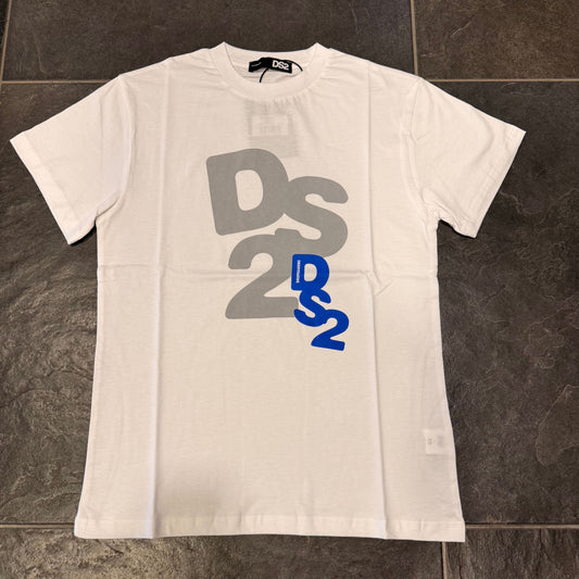 SS26B10 T-SHIRT DS2 BIANCA - T-shirt uomo - DROP SEASON 2