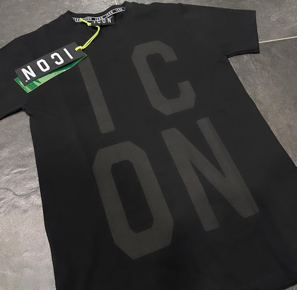 IU9203T T-SHIRT ICON NERA - T-shirt uomo - icon