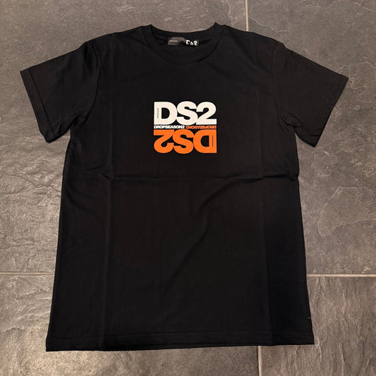 SS26251 T-SHIRT DS2 NERA - T-shirt uomo - DROP SEASON 2
