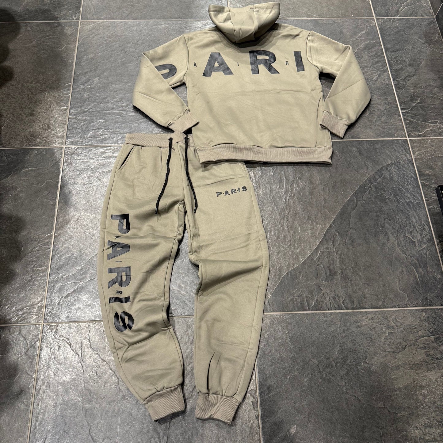 FF-5611A TUTA PARIS UOMO GRIGIA - tuta uomo -