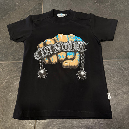 T/FIGHT T-SHIRT NERA BIMBO - T-shirt bimbo - CIANOTIC