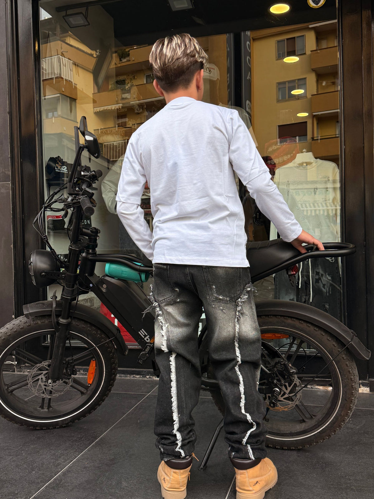 CB BAGGY VENOM BLACK - JEANS BIMBO - CIANOTIC