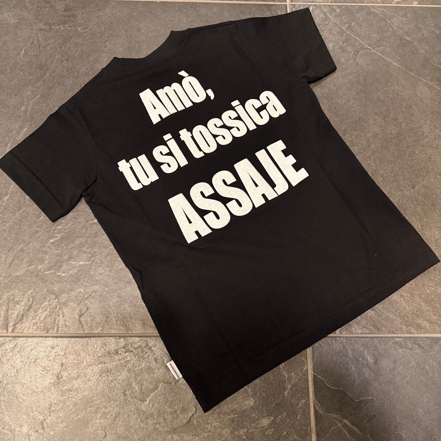 CB T-SHIRT ASSAJE NERA - T-shirt bimbo - CIANOTIC