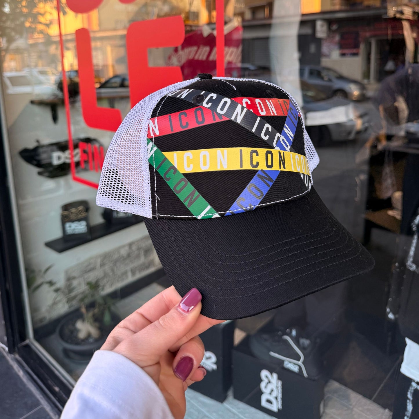 INB006 BERRETTO ICON NERO - cappello uomo - icon