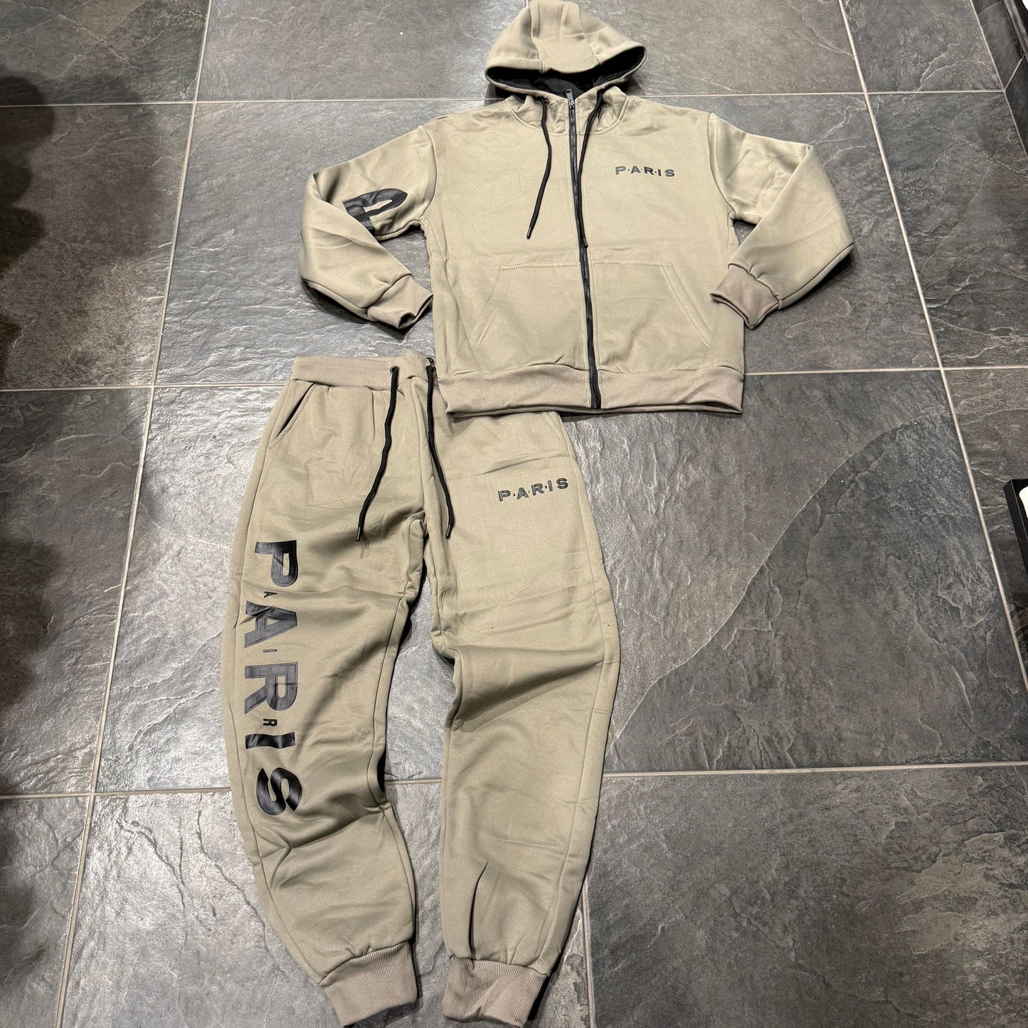 FF-5611A TUTA PARIS UOMO GRIGIA - tuta uomo -