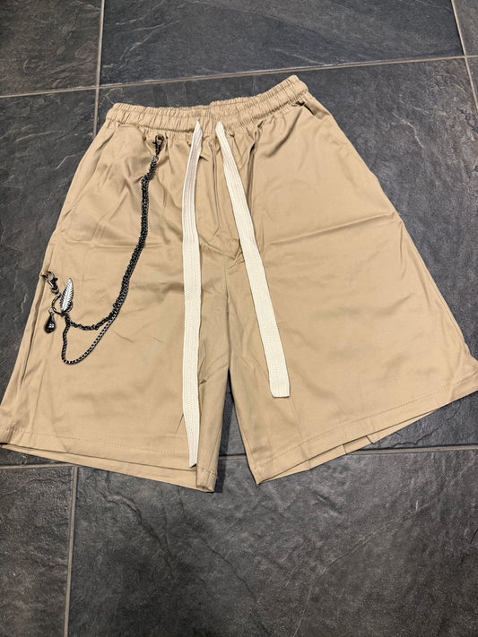 P1179 BERMUDA BEIGE - bermuda uomo -