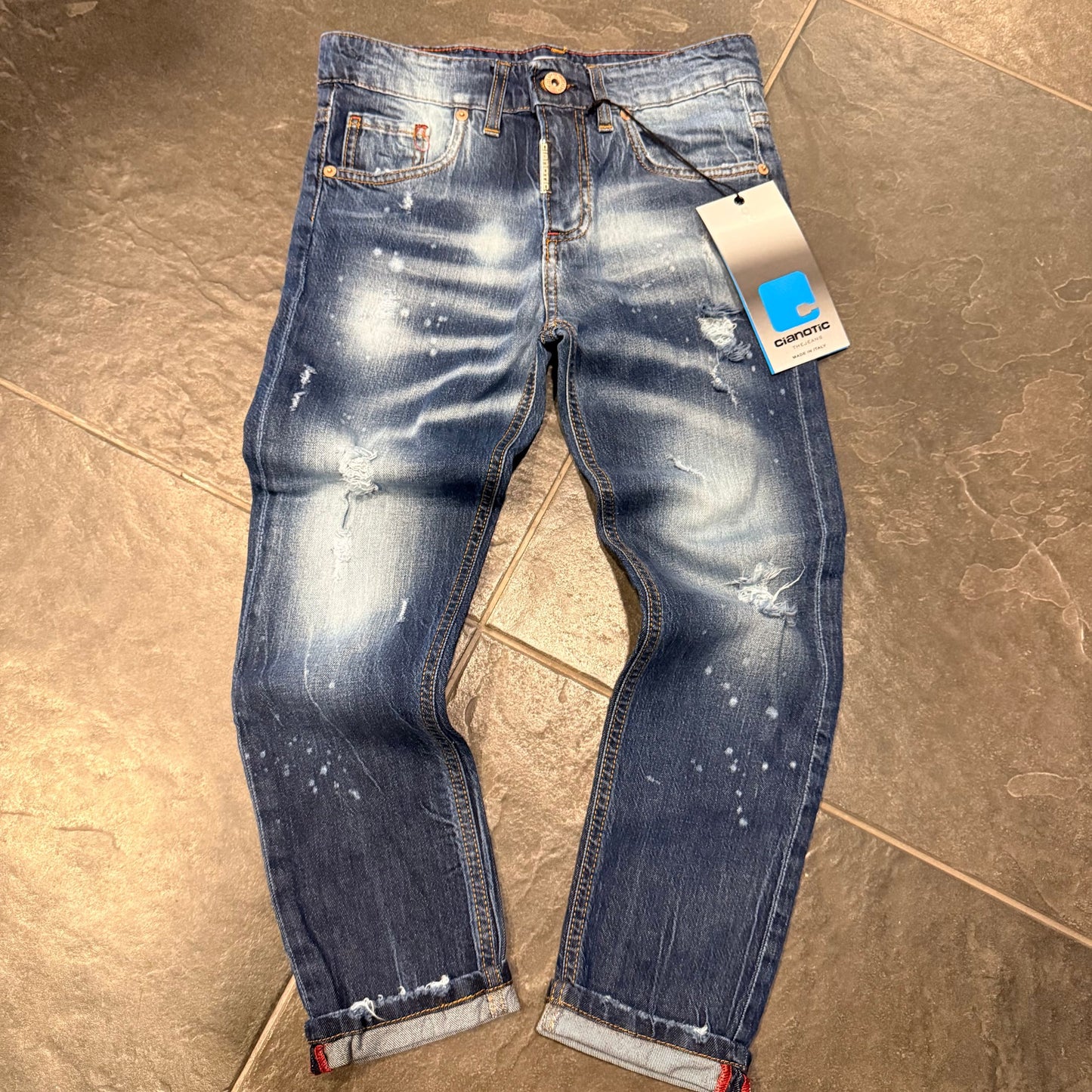 CB DQ6 BLUE - JEANS BIMBO - CIANOTIC