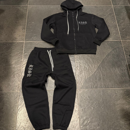 7629 TUTA NERA - tuta uomo -