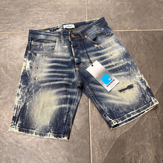 SHORT ED4 BLUE - Short uomo - CIANOTIC
