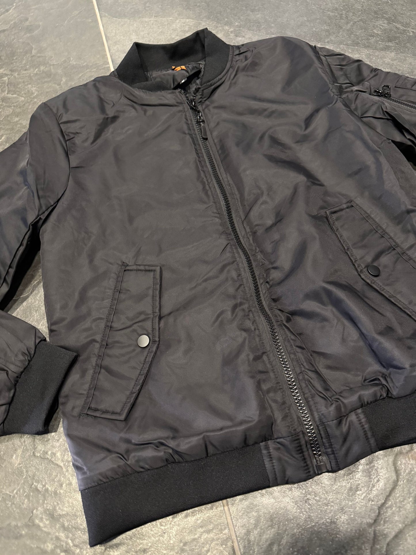 GA-7051-1 GIUBBINO NERO - Giubbini uomo -