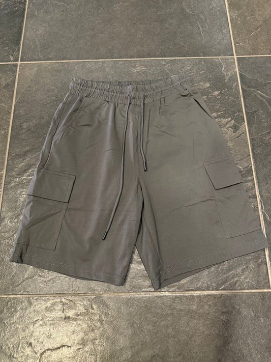 DA009 BERMUDA UOMO GRIGIO - bermuda uomo -
