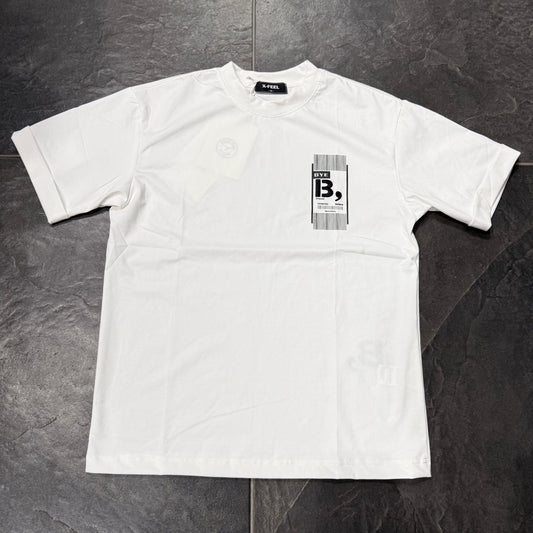 7661 T-SHIRT UOMO BIANCA - T-shirt uomo -