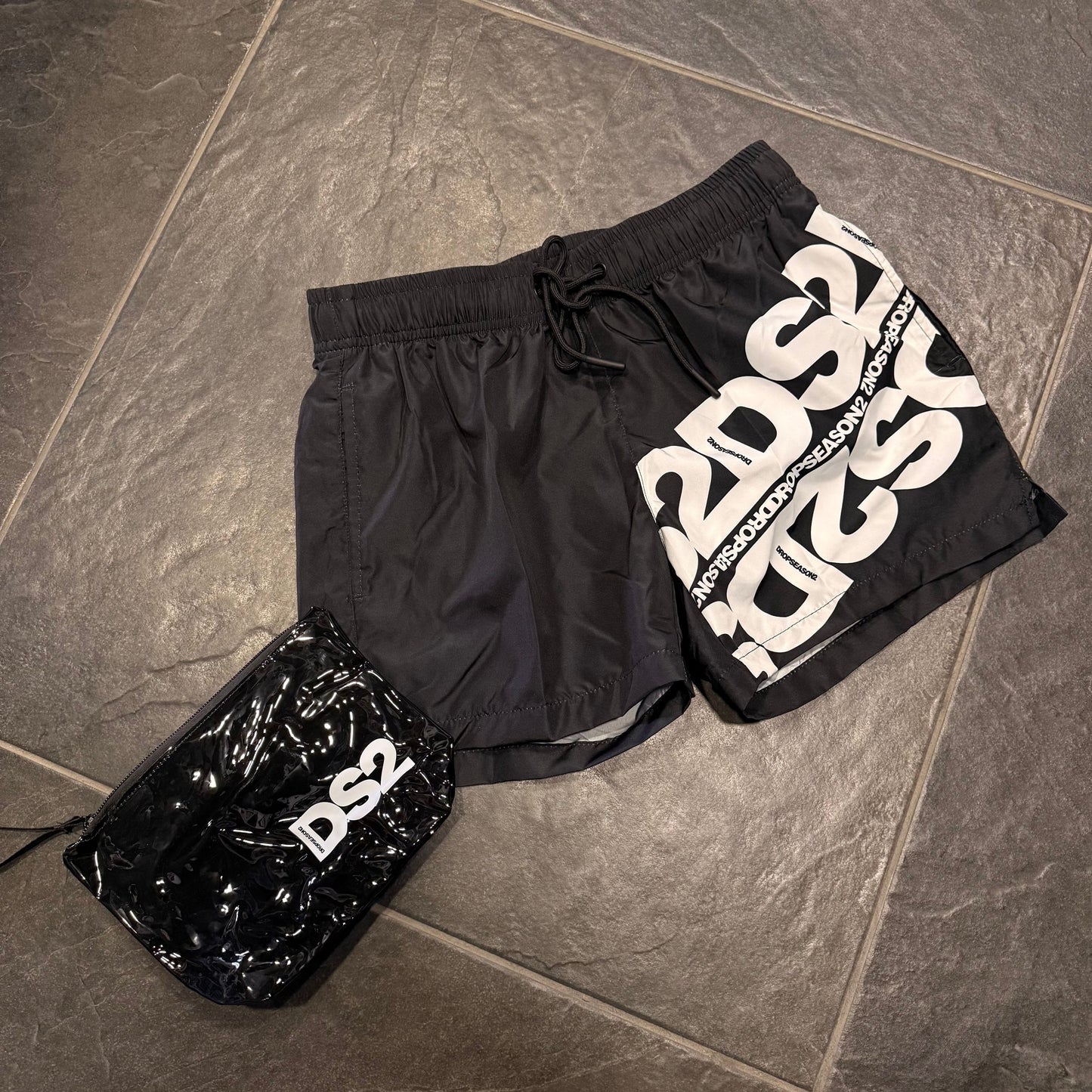 SS26B02 COSTUME NERO - Costume uomo - DROP SEASON 2