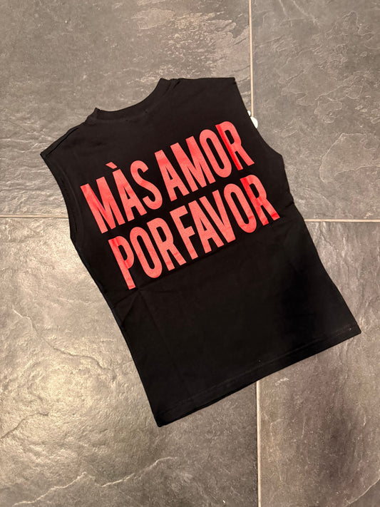 A9024R T-SHIRT POR FAVOR NERA - T-shirt bimbo -