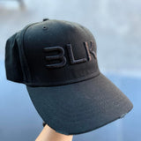 BERRETTO BLK NERO LOGO NERO - cappello uomo - black all