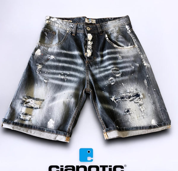 SHORT PABLO BLU - Short uomo - CIANOTIC