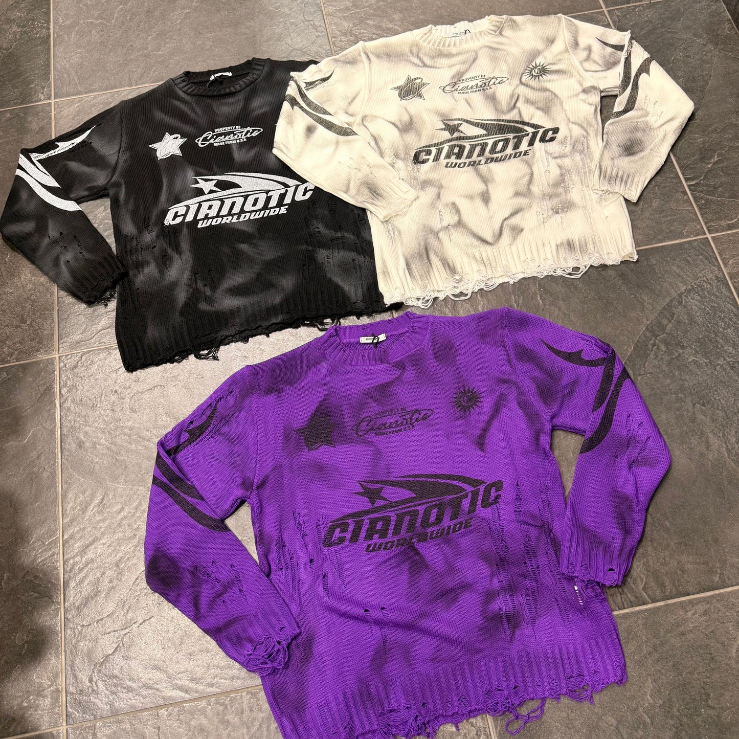 ML/WORLDWIDE PANNA - Maglieria uomo - CIANOTIC