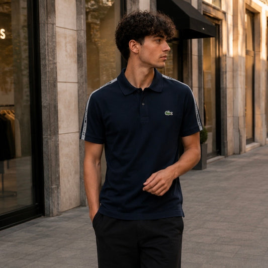 POLO LACOSTE BLU NAVY - T-Shirt e Polo - LACOSTE