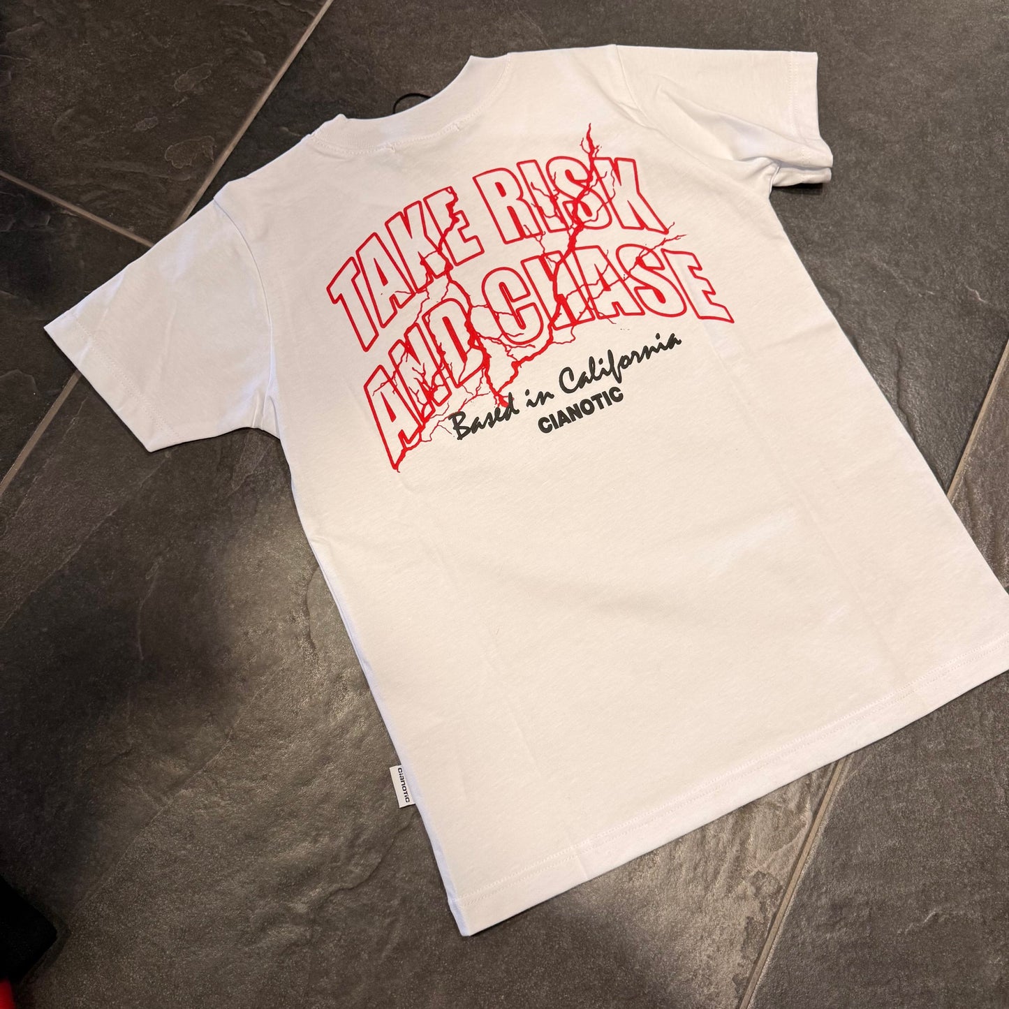 CB/RISK T-SHIRT BIANCA - T-shirt bimbo - CIANOTIC
