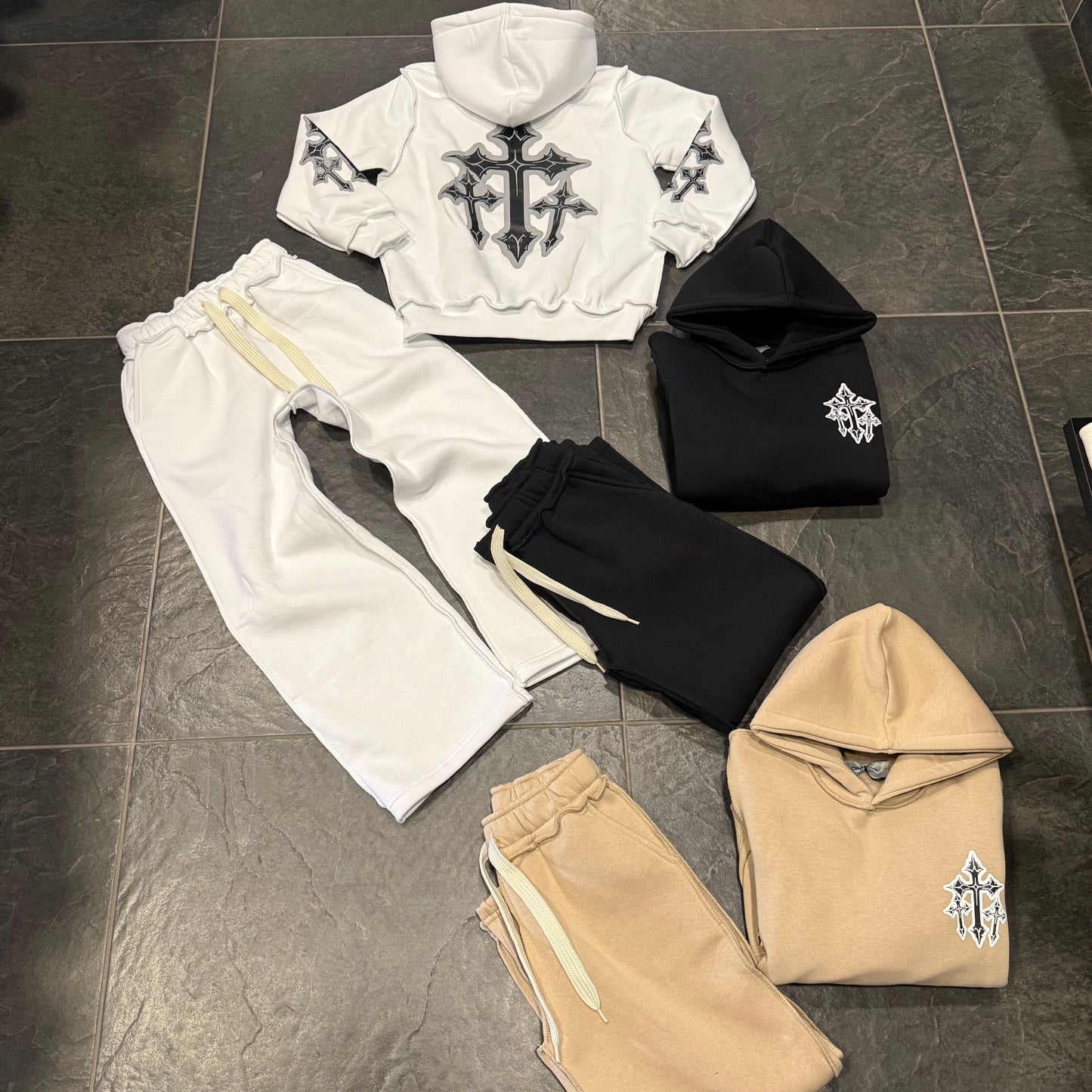 CB TRACK SUIT BIANCA - tute bimbo - CIANOTIC