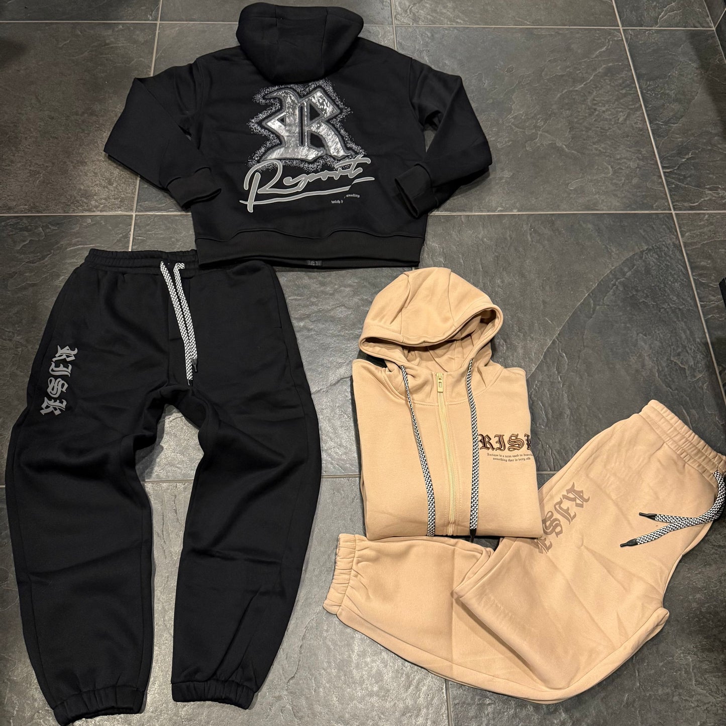 7629 TUTA KHAKI - tuta uomo -