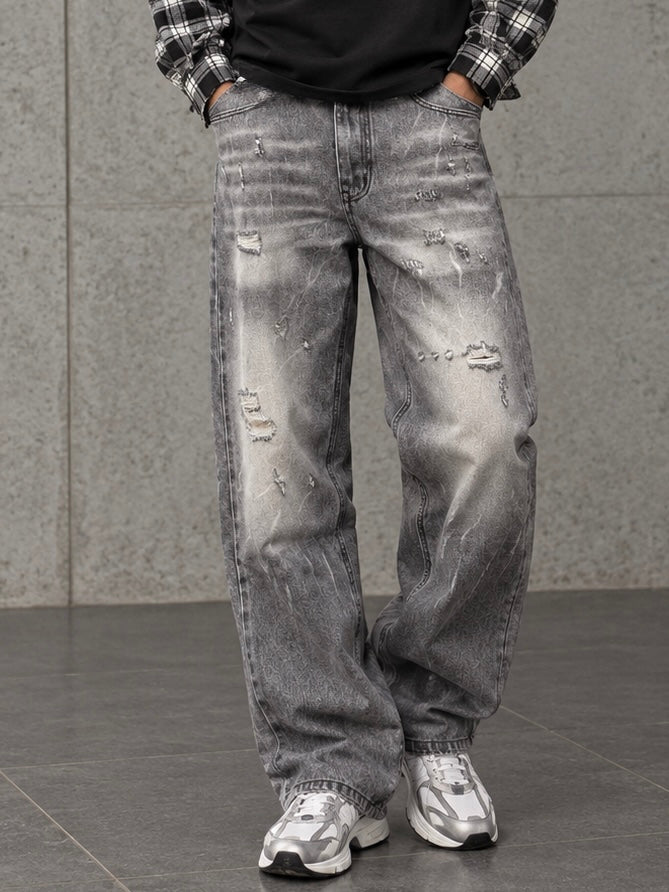 YX-3952 JEANS BAGGY - Jeans uomo -