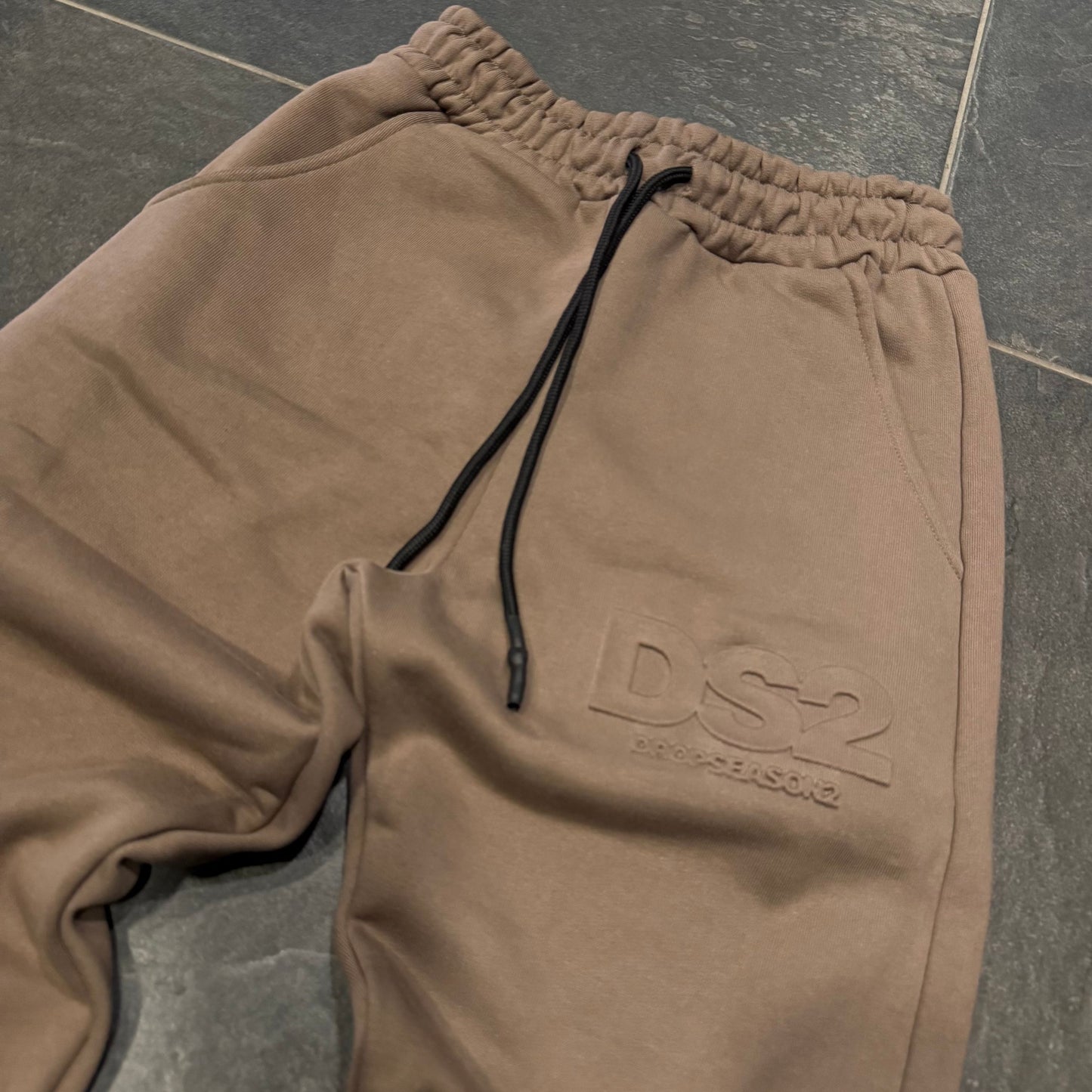FW25284 PANTATUTA DS2 NOCCIOLA - pantatuta uomo - DROP SEASON 2