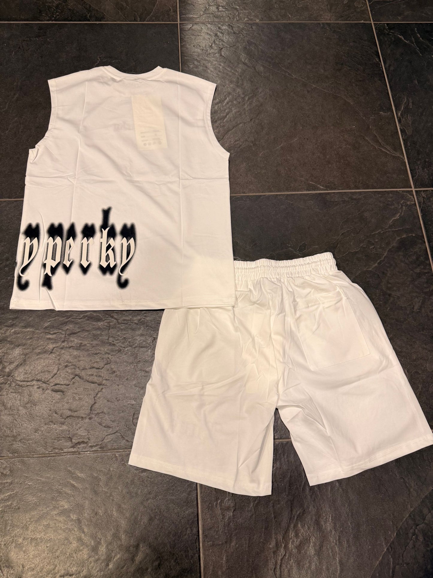 76115 COMPLETO BIANCO - Completo uomo -