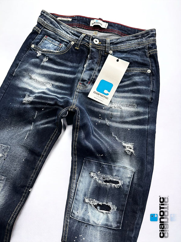 NEW FIT FRIENDLY BLUE - Jeans uomo - cianoti