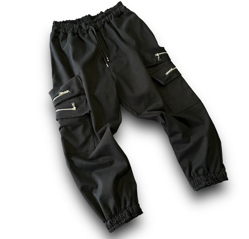 M.H.302 NERO - pantalone uomo - MARCO HOMME