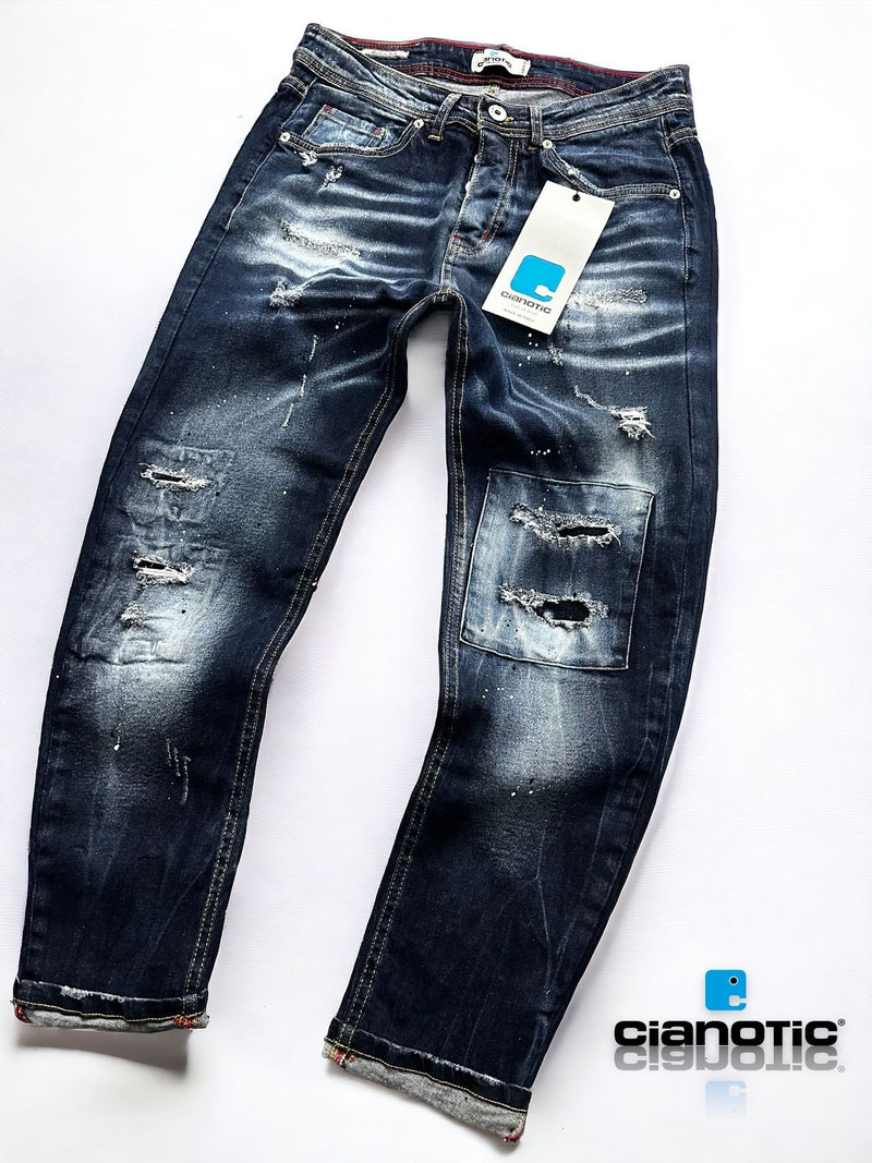 NEW FIT FRIENDLY BLUE - Jeans uomo - cianoti