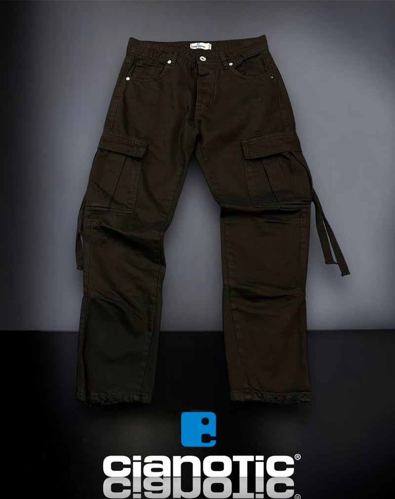 CARGO FL 01 COTTON - Jeans uomo - CIANOTIC