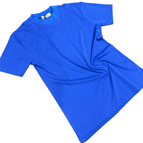 T/COLLO ALTO REGULAR ROYAL - T-shirt uomo - CIANOTIC