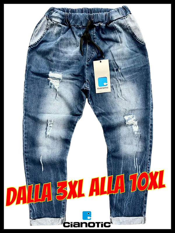 LUIS MAX - Jeans uomo - CIANOTIC