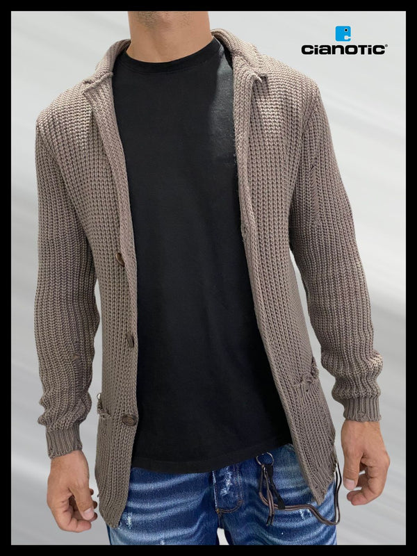 M/CARDIGAN TASCONI - Cardigan - CIANOTIC